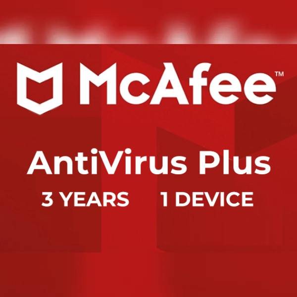 Mcafee Antivirus Plus 3 Years 1 Device Key - GLOBAL