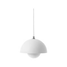 Flowerpot VP10 mat hvid pendel