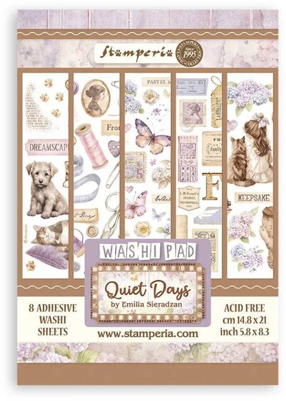 Stamperia A5 Washi Pad - Quiet Days