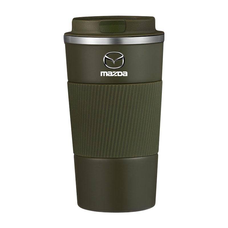 500ml Stainless Steel Coffee Tumbler Thermos Cup Portable Travel Thermal Mug For Mazda 3 6 CX5 2 CX3 CX9 MX5 RX8 Axela Demio MS CX5 Axela Demio Atenza