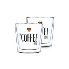 Coffee Lover Kaffeglas 30 cl 2-pack