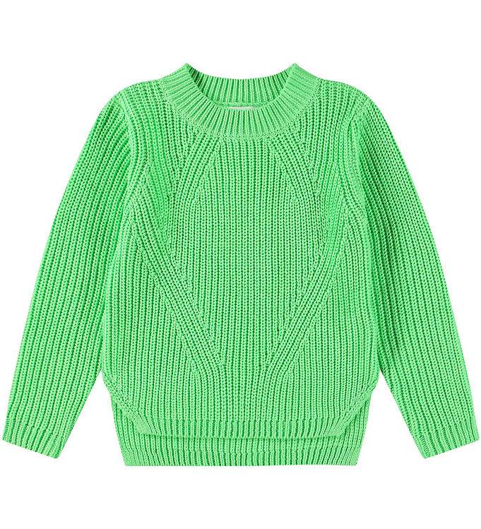 Molo Bluse - Strik - Gillis - Green Vibes - Molo - 7-8 år (122-128) - Bluse