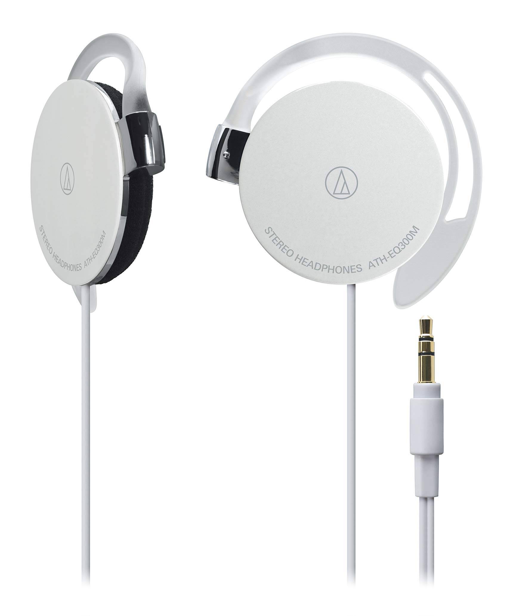 WH Trådbundna Hörlurar med Vitt Audio-Technica ATH-EQ300M Over-Ear Passform, vit