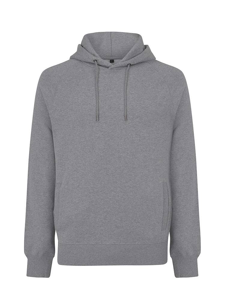 Organic Cotton Hoodie: Earth Positive - M / Melange Grey