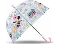 (ComputerSalg) Gennemsigtig automatisk paraply 48 cm Minnie Mouse MN30025 Kids Euroswan