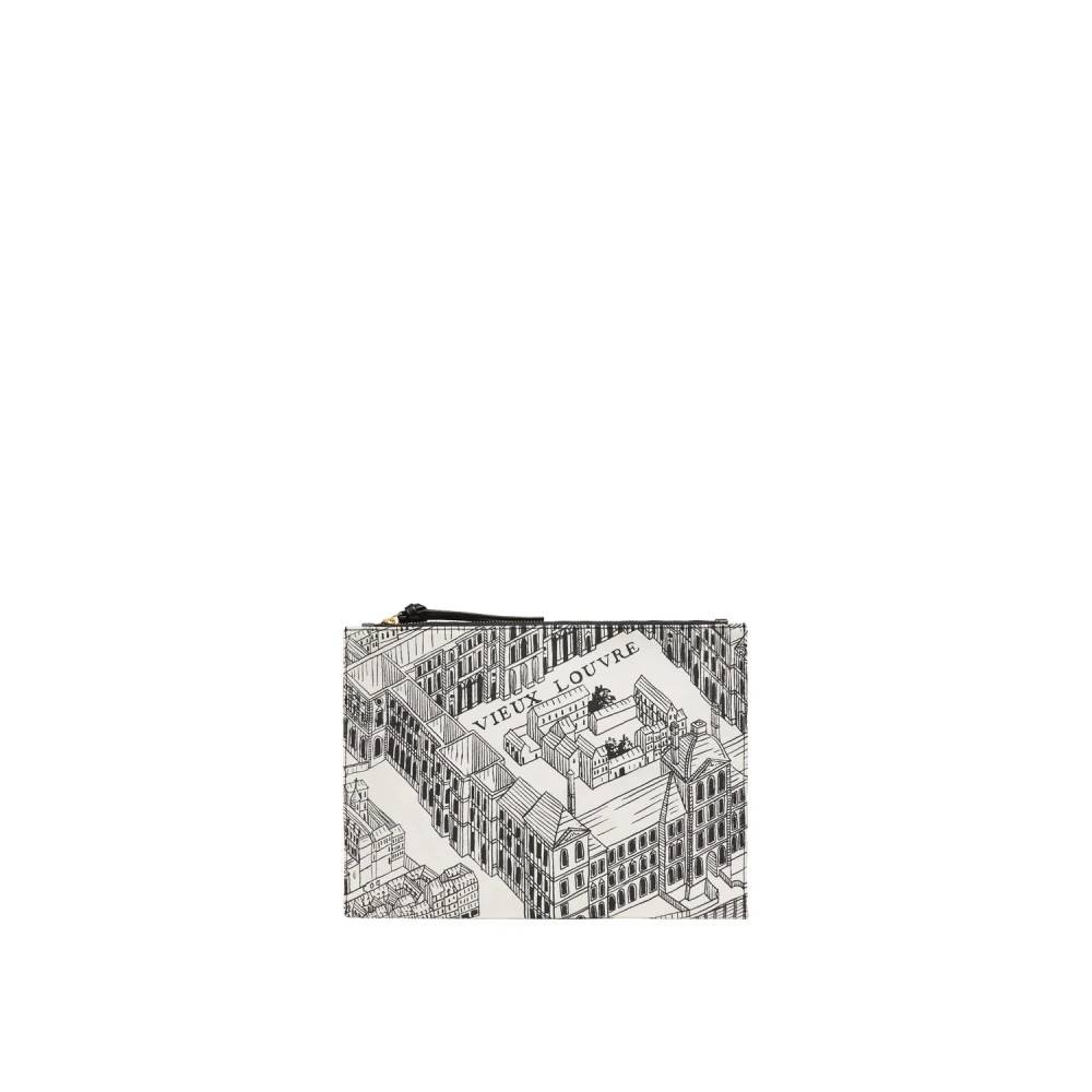 Inoui Editions Pochette Louvre - Tasker - Dame - Flerfarvet - ONE SIZE - Bomuld