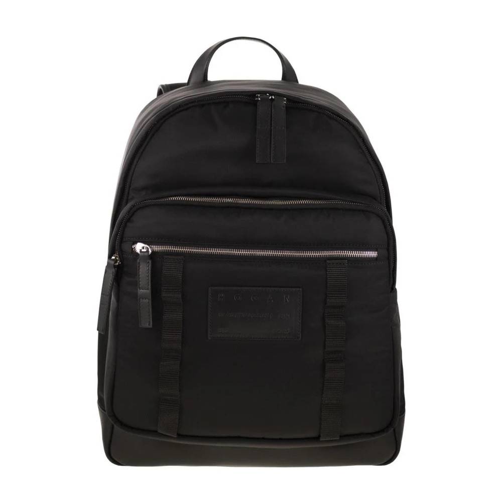 Hogan Technical Fabric Backpack - Tasker - Dame - Sort - ONE SIZE - Bomuld
