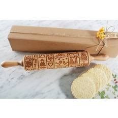 Wedding - Kagerulle Med Mønster, 25cm
