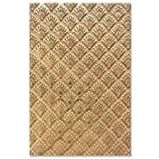 Sizzix 3-D texturerade intryck prägling mapp skal av Jessica Scott, 664514, flerfärgad, en storlek