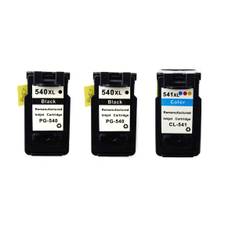 Canon Sampack 2x pg 540XL BK og 1x CL 541XL CMY Kompatibel blækpatroner indeholder ialt 57 ml.