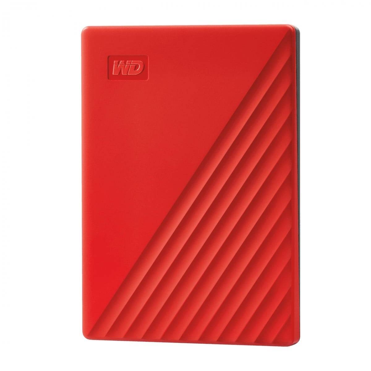 Western Digital My Passport extern hårddisk 2 TB 2.5" 3.2 Gen 1 (3.1 Gen 1) Röd