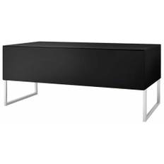 NorStone Khalm 140 Tv bänk, Stereo Bänk Svart Pianolack
