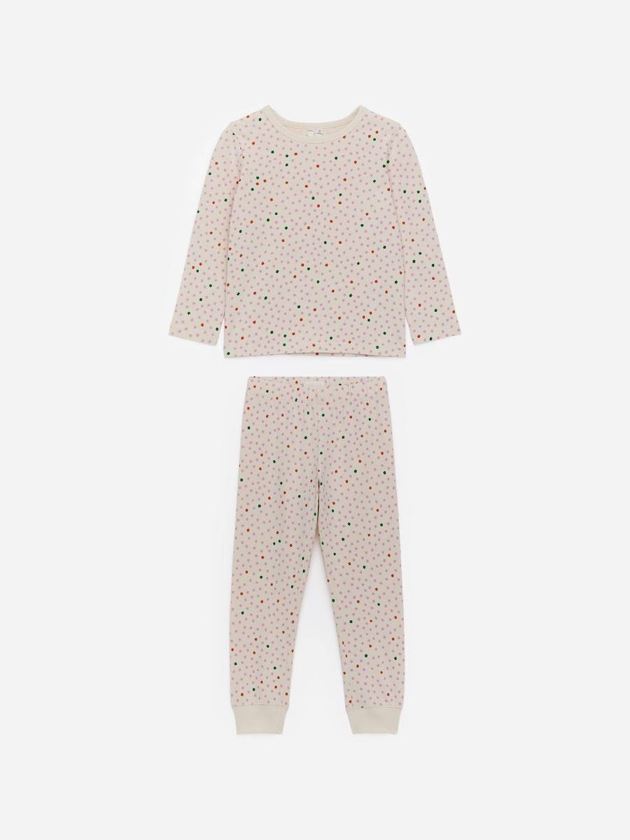 ARKET Trikåpyjamas -Vit, 110/116