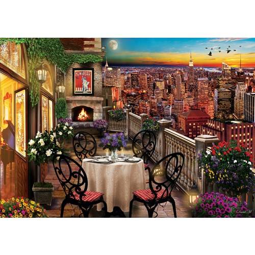 1000 bitar - David Maclean, Dinner in New York