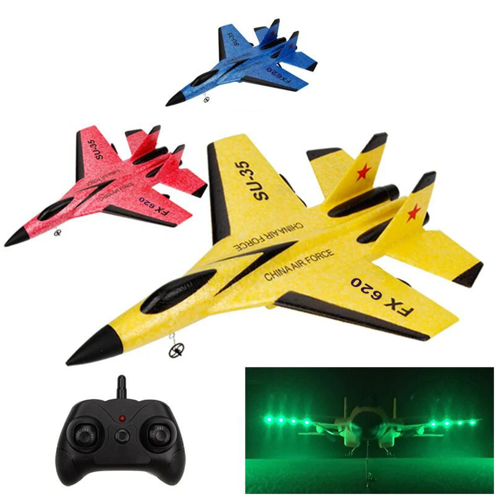 Flybear FX620 SU35 2.4GHz 2CH EPP RC Flygplan Glider Warbird RTF För Nybörjare
