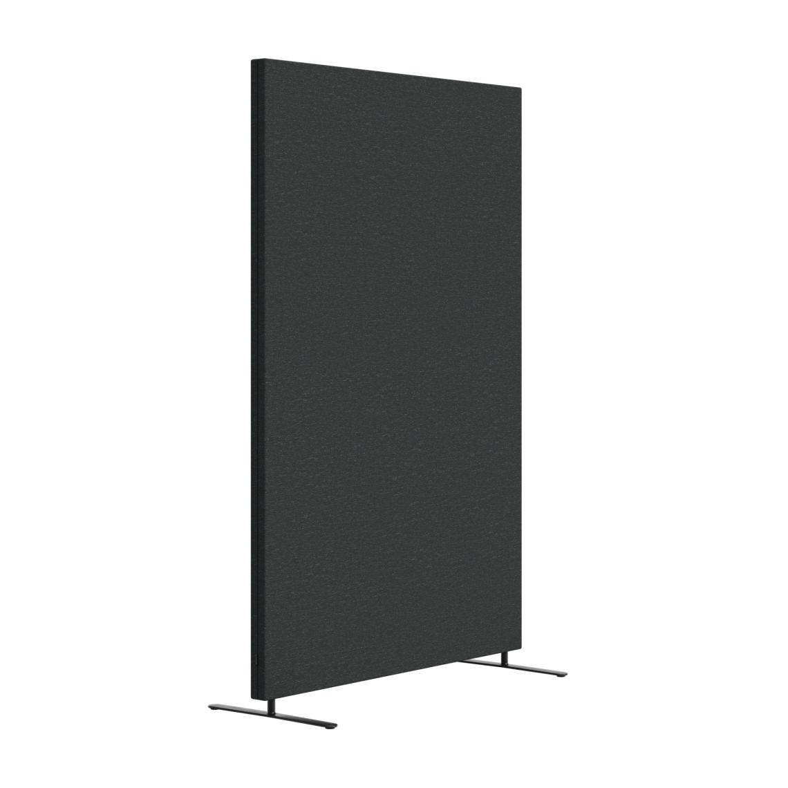 Golvskärm Soneo 30 - Inklusive skärmfötter, Storlek B100 x H150 cm, Tyg Salsa 63 - Mörkgrön