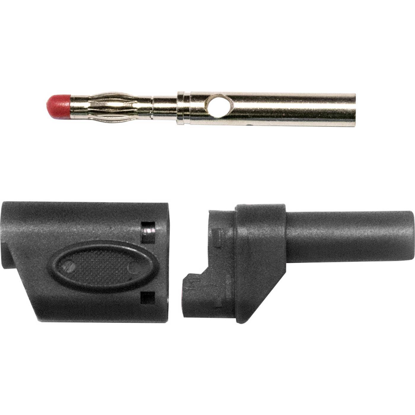 Mueller Electric BU-3110410-0 Banankontakt Kontakt Stift-Ø: 4 mm Svart 1 st Single