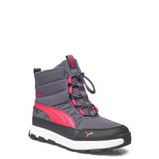 Puma Evolve Boot Puretex Jr Vinterstøvler Pull On Grey PUMA