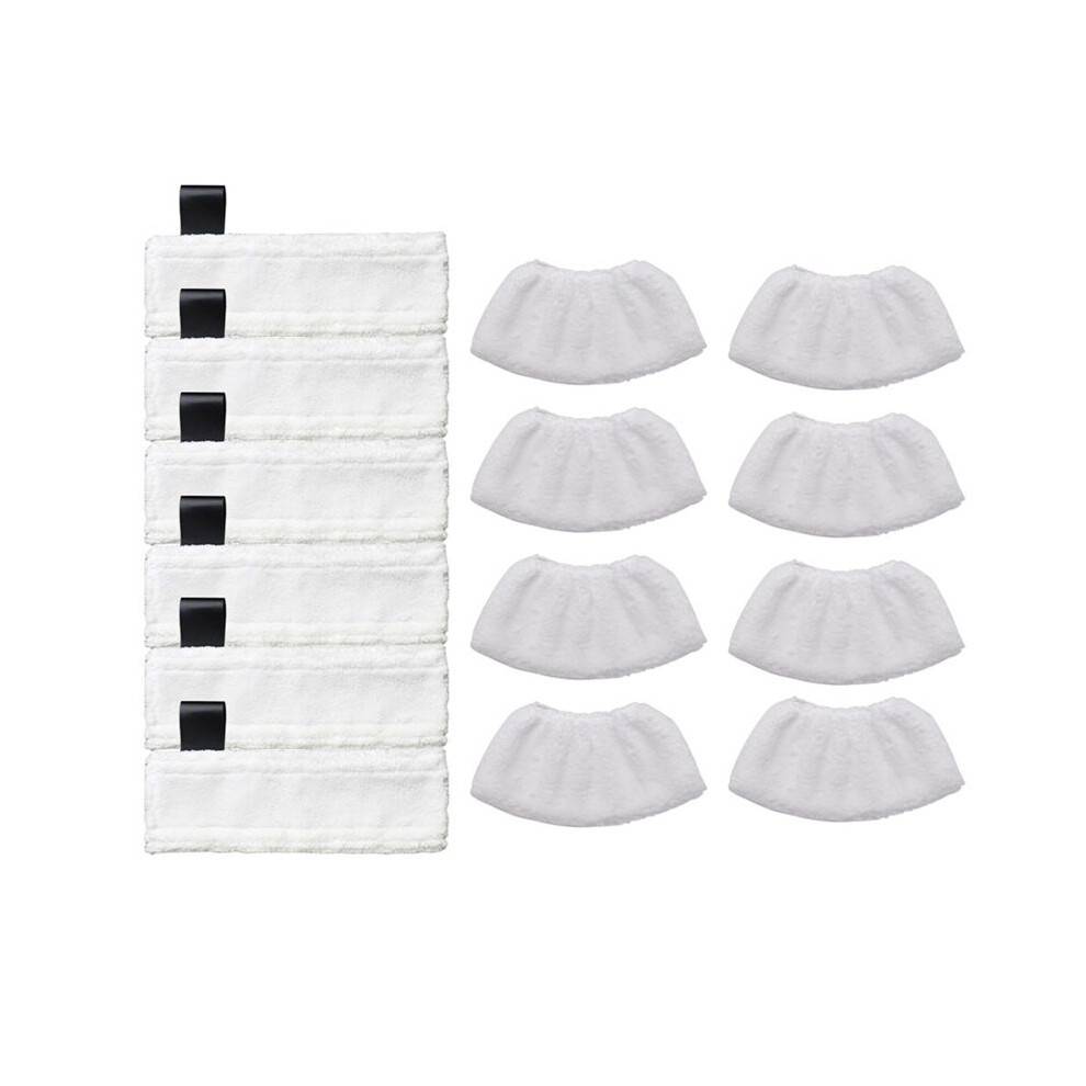 Microfiber Mop Heads for ,Replacement Steam Cleaner Mop Covers, High Absorption Washable Rags