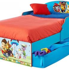 Paw Patrol Juniorsäng U. Madrass Barnmöbler 662083 förvaring blå figurer
