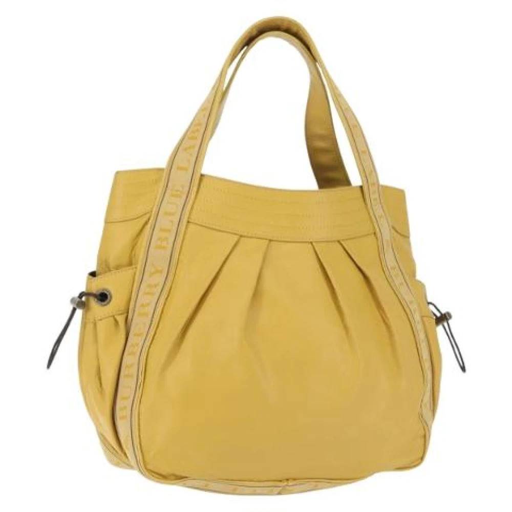 Burberry Vintage - Pre-owned Läder Tote Vintage - Dam - ONE Size - Läder