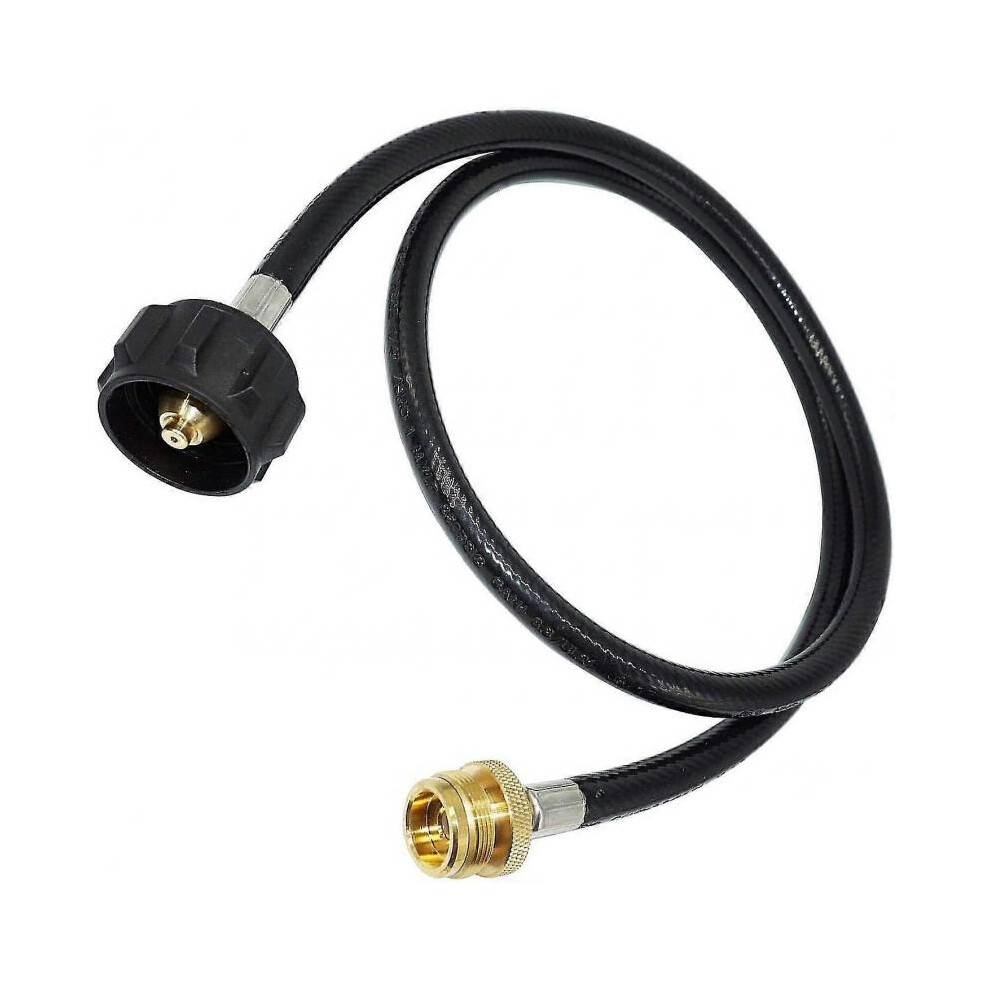 Propane Hose Adapter, Connects 1lb Bbq To 20lb Gas Tanks, for Portable Grill, Buddy Heater, Tabletop Stove, Griddle - Qcc1 Connector