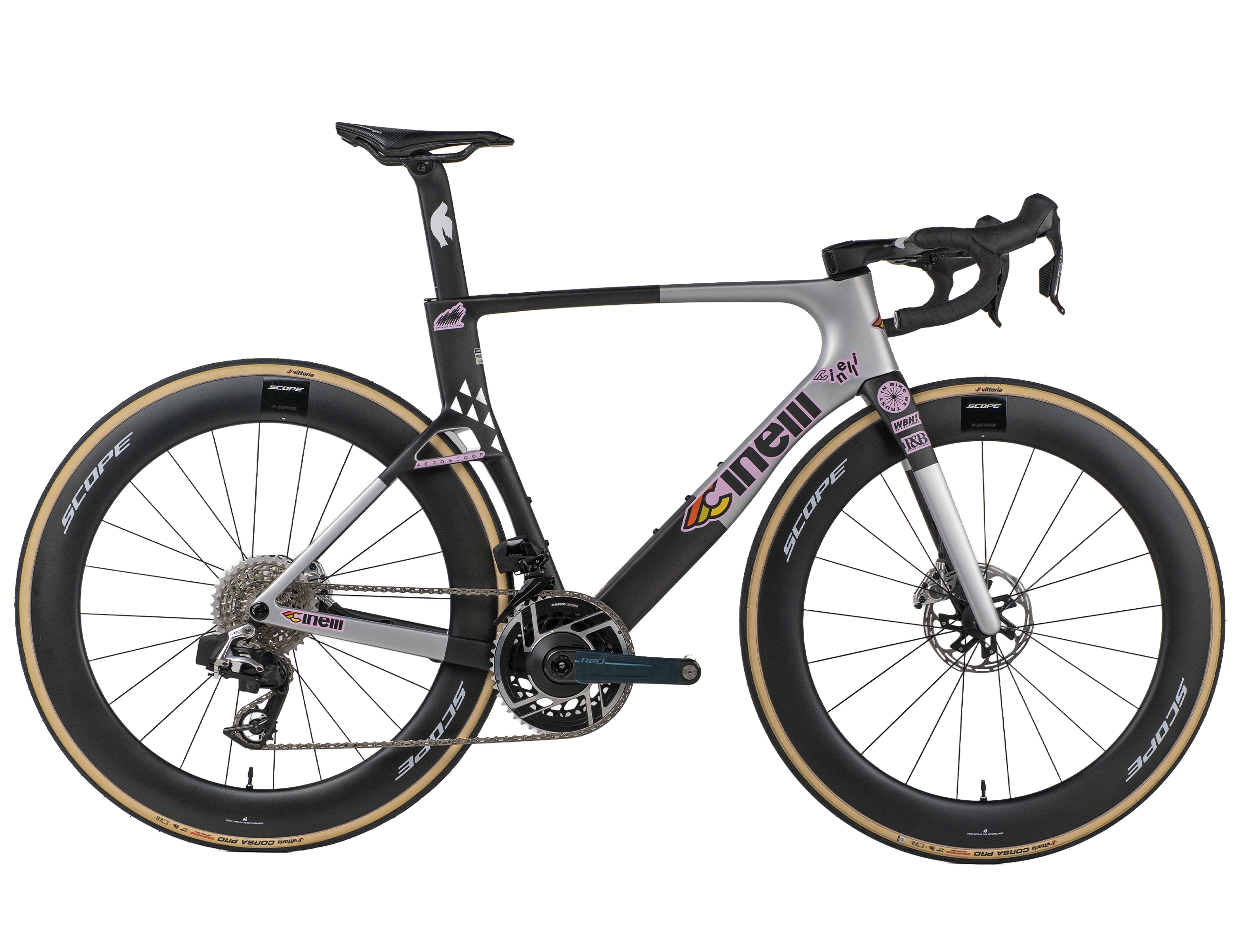 Cinelli Aeroscoop 2026 size M Sram Red AXS E1 2x12sp - Bikeroom / m / team edition 26 (m)