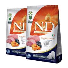 FARMINA N&D Pumpkin Lamb & Blueberry Puppy Medium & Maxi 24 kg (2 x 12 kg)