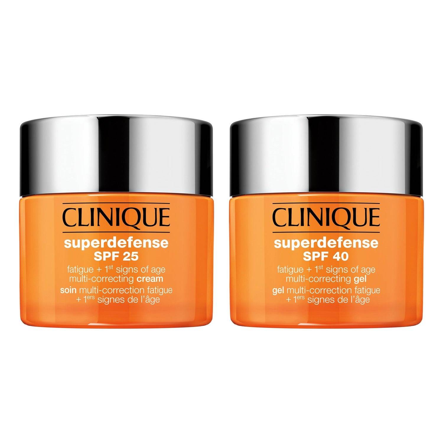 Clinique Superdefense Day Cream Duo SPF25 & SPF40 2 X 50 ml Day Creams - 100 ml