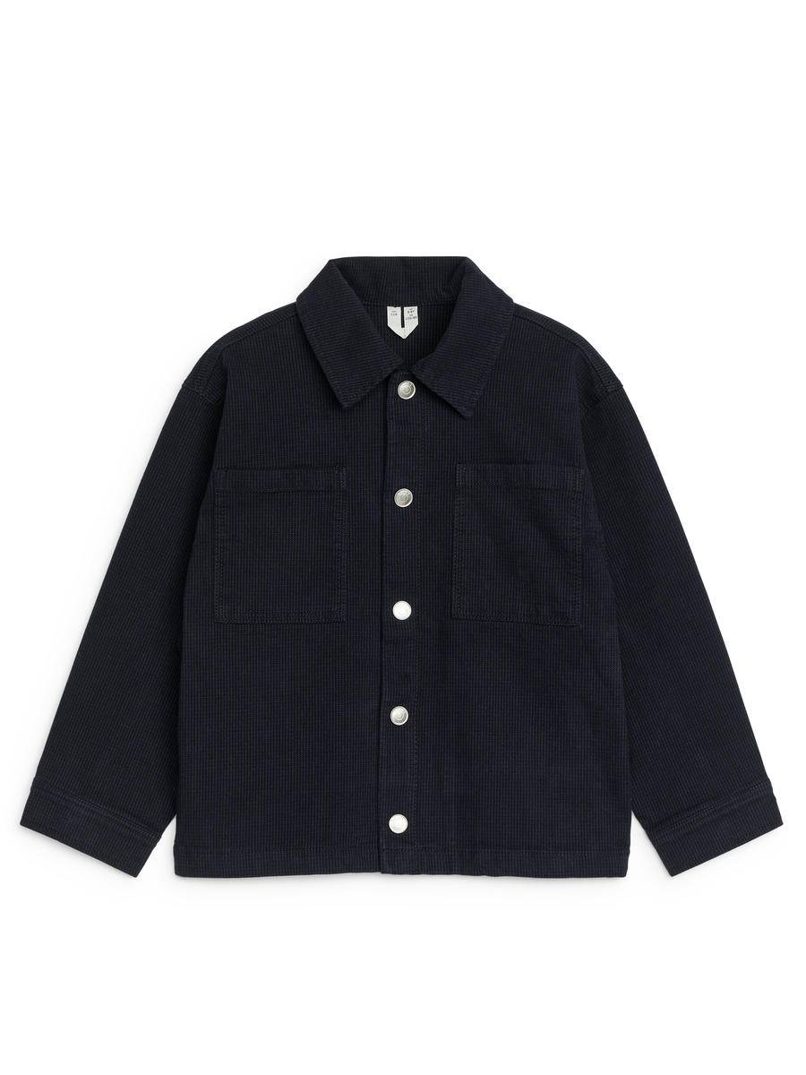 ARKET Smalrandig Overshirt -Blå, 128