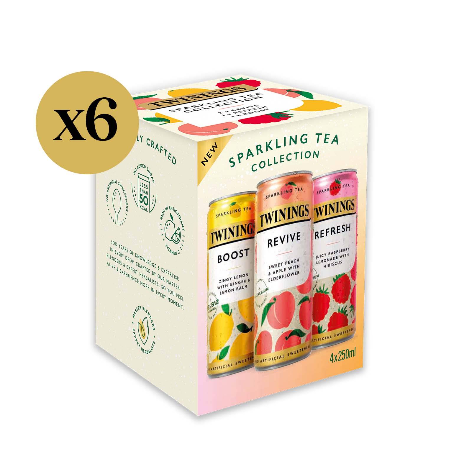 Mixed Sparkling Tea 24 Pack - Default Title