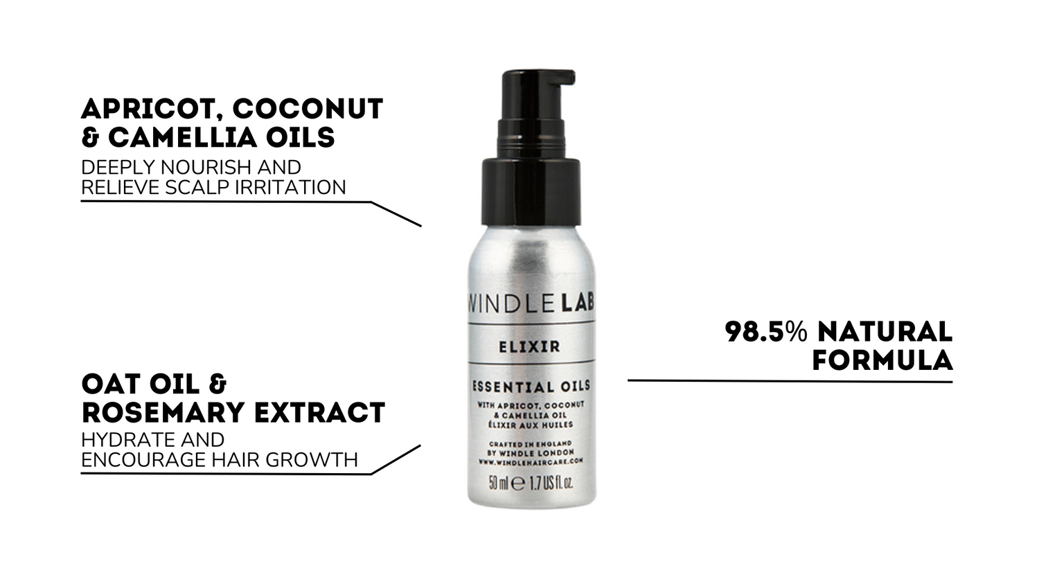 Windle Lab Essential Oil Elixir 50 ml - Vegan