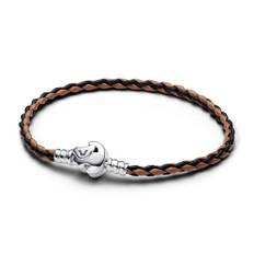 PANDORA Disney Løvernes Konge-lås Flettet Læderarmbånd