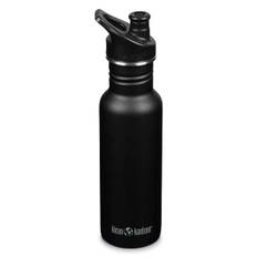 Klean Kanteen drikkedunk i rustfrit stål - Black - 532 ml.