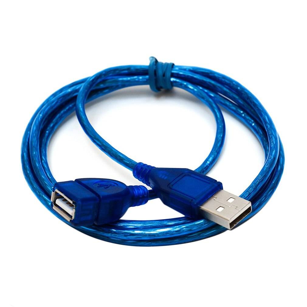 1m/1.5m/2m super långa usb 2.0 hane till hona förlängningskabel höghastighets usb förlängning dataöverföring sync kabel för pc ccc - 300cm