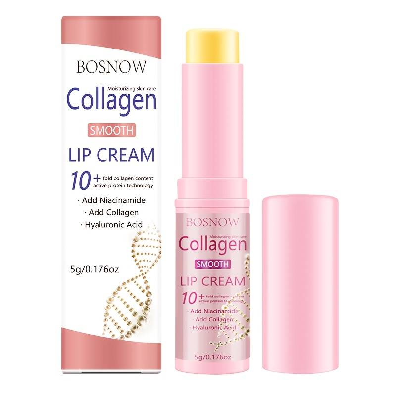 Crack Quick-acting Moisturizing Lip Balm 5g, Containing Hyaluronic Acid, Collagen, And Multiple Skincare Ingredients. Lightweight And Easily Absorbed Texture Instantly , Hydrates The Skin, Lip Lines