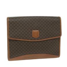 Celine Vintage Clutch Stl. - Kuvertväskor Från Magasin - Brown (W 33cm x H 25cm x D 5cm)