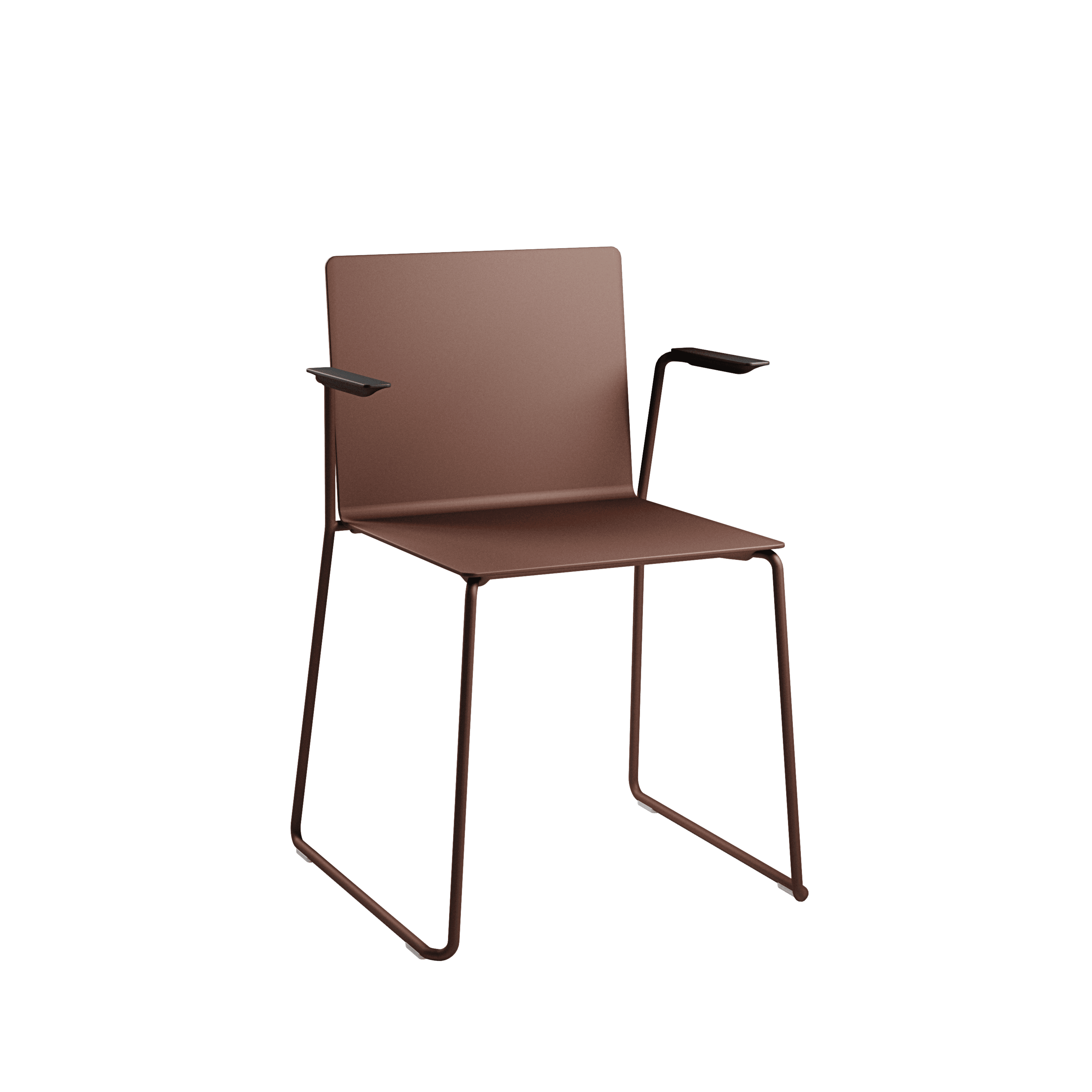 Randers+Radius Dry Stol, fleksibel sædeskal Sandy Grey Satin.