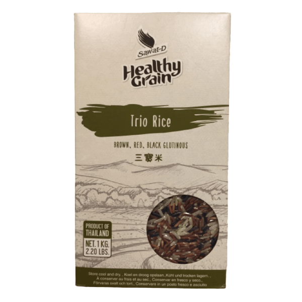 Sawat-D Healthy Grain Brown Red Black Rice Mix – 1kg