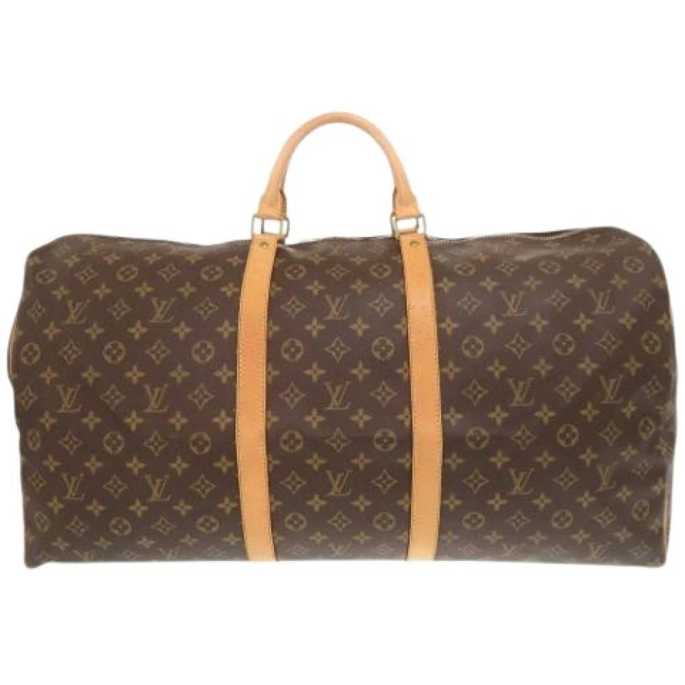 Louis Vuitton Vintage - Pre-owned Canvas Weekend Bag Vintage - unisex - ONE Size -