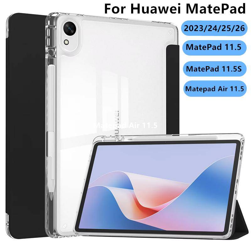 För Huawei MatePad 11.5 Fodral 2026 11.5S 2025 2024 med Pennhållare Magnetiskt Smart Fodral Funda För MatePad 11 5 2023 Air 11.5'