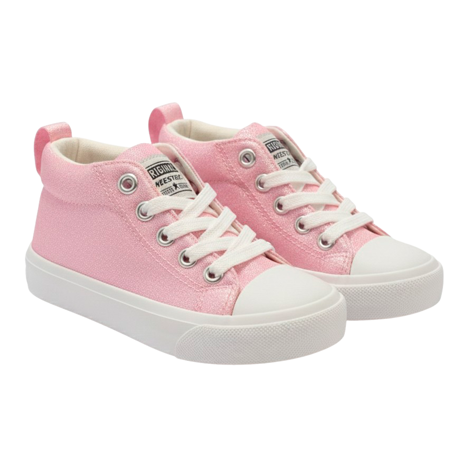 Weestep Pige Sneakers - Pink Glitter - 28