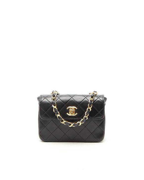 Chanel Classic Mini Flap Bag - Black (One Size)
