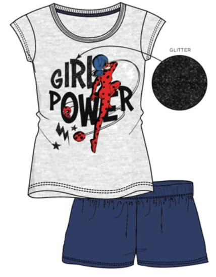 Miraculous Ladybug kort pyjamas för barn 5–6 år / 110–116 cm