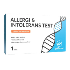 Allergi + Matintolerans Test | GetTested