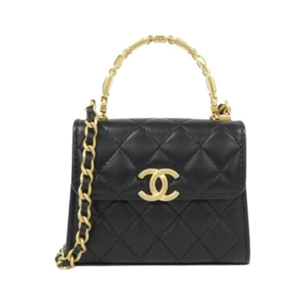 Chanel Vintage - Pre-owned Vintage Mini Axelväska Vintage - Dam - ONE Size - Läder