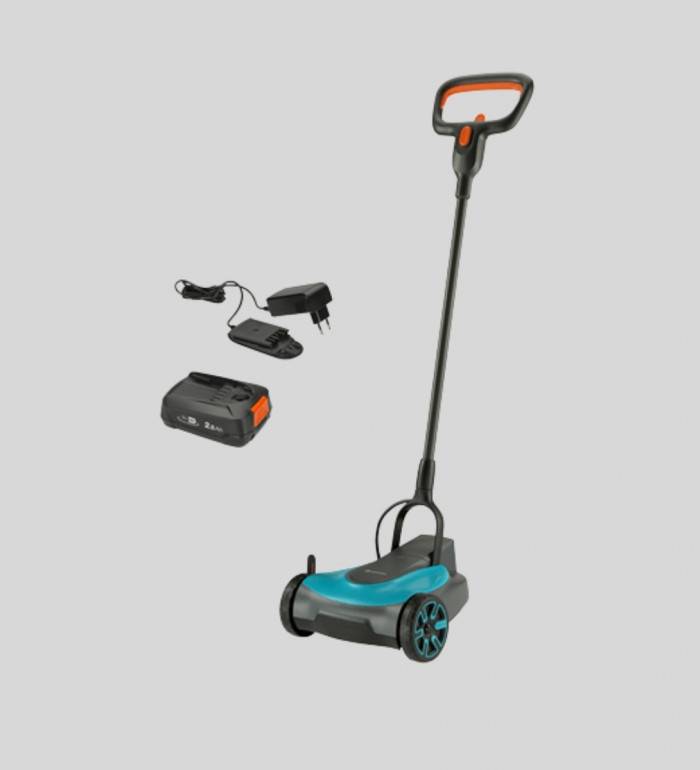 Gardena - Batteridriven gräsklippare HandyMower komplett