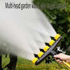 TEMU 1pc Multi-head Garden Sprinkler - Fit, Lawn & Vegetable Watering Tool For Efficient Gardening