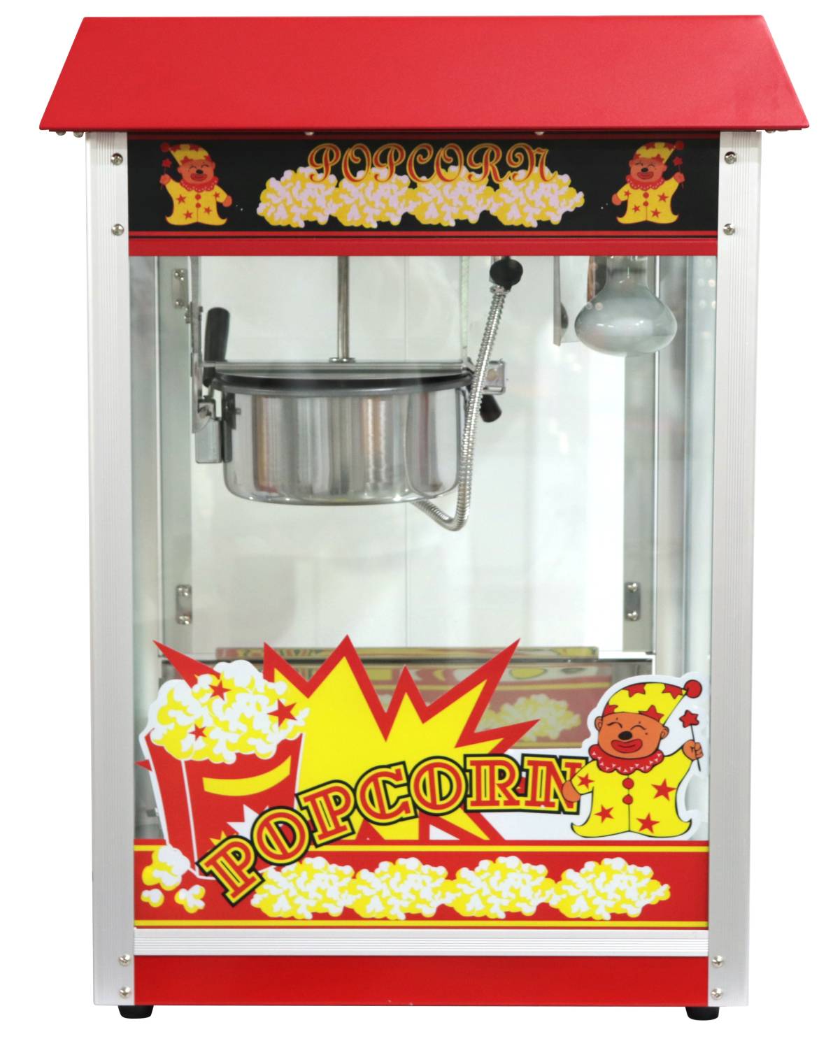 Popcornmaskin röd