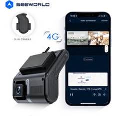 Lte Black Box Truck Dual Lens Camera USB Front And Rear Dashcam Voiture Pour Vehicul With GPS Tracker